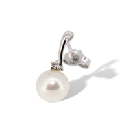 Boucles d'oreilles Nihama Femme in Or blanc Diamante 0.02 Ct NO1109O4FABI075 - NO1109O4FABI075